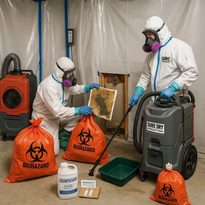 Contaminated Water Handling Protocols process in Frontenac, MO
